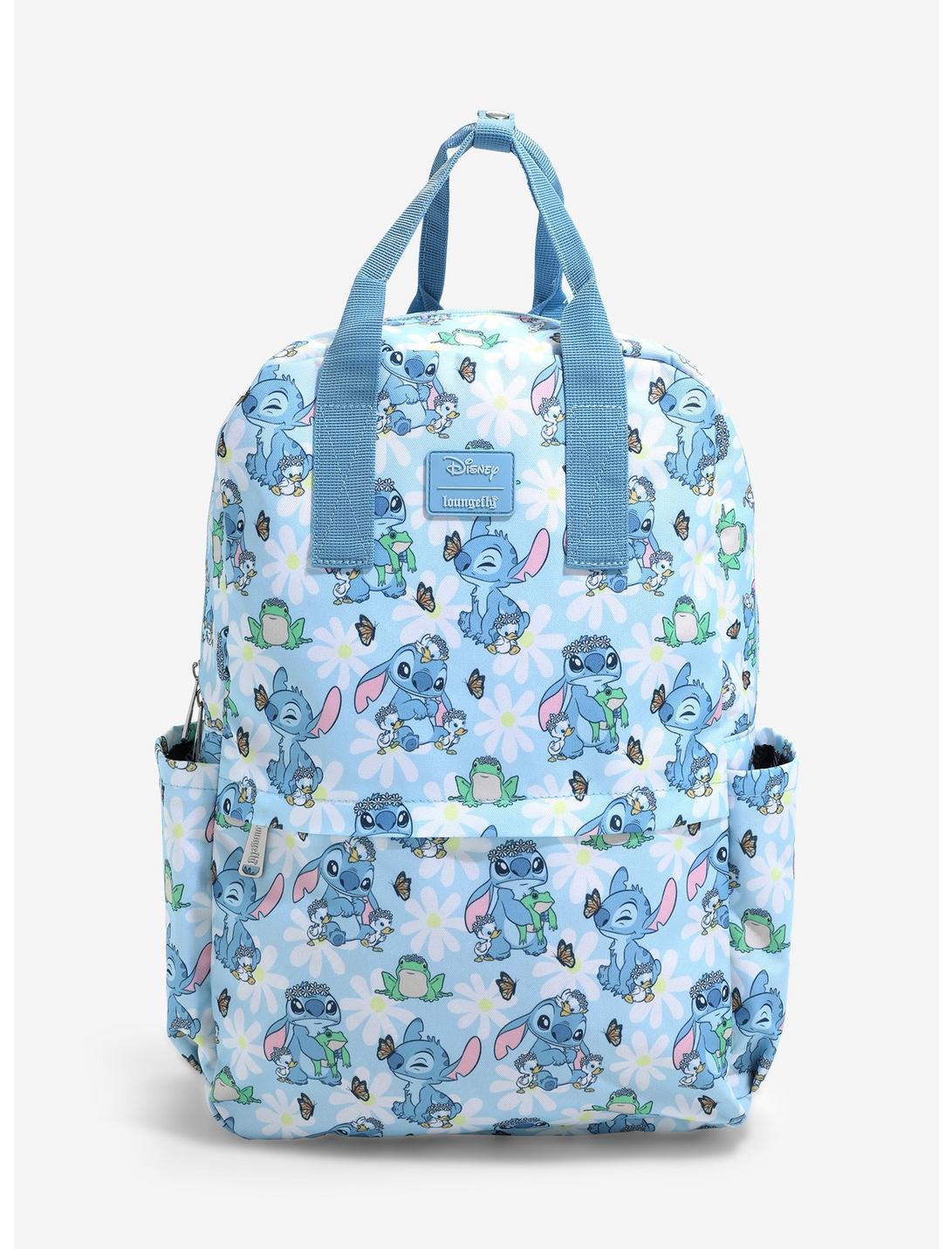 Loungefly Lilo & Stitch Springtime Allover Print Backpack, , hi-res
