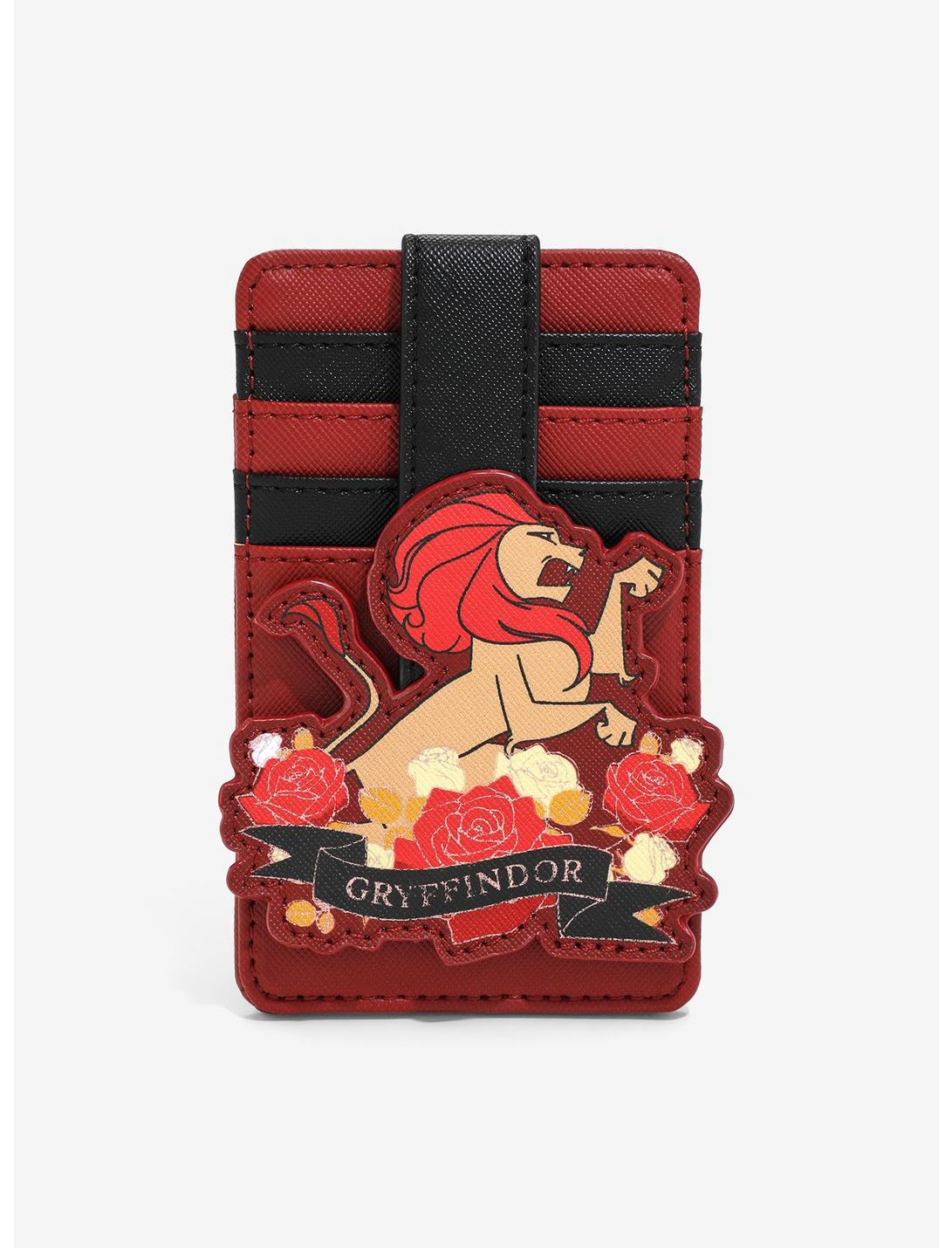 Loungefly Harry Potter Gryffindor Cardholder - BoxLunch Exclusive, , hi-res