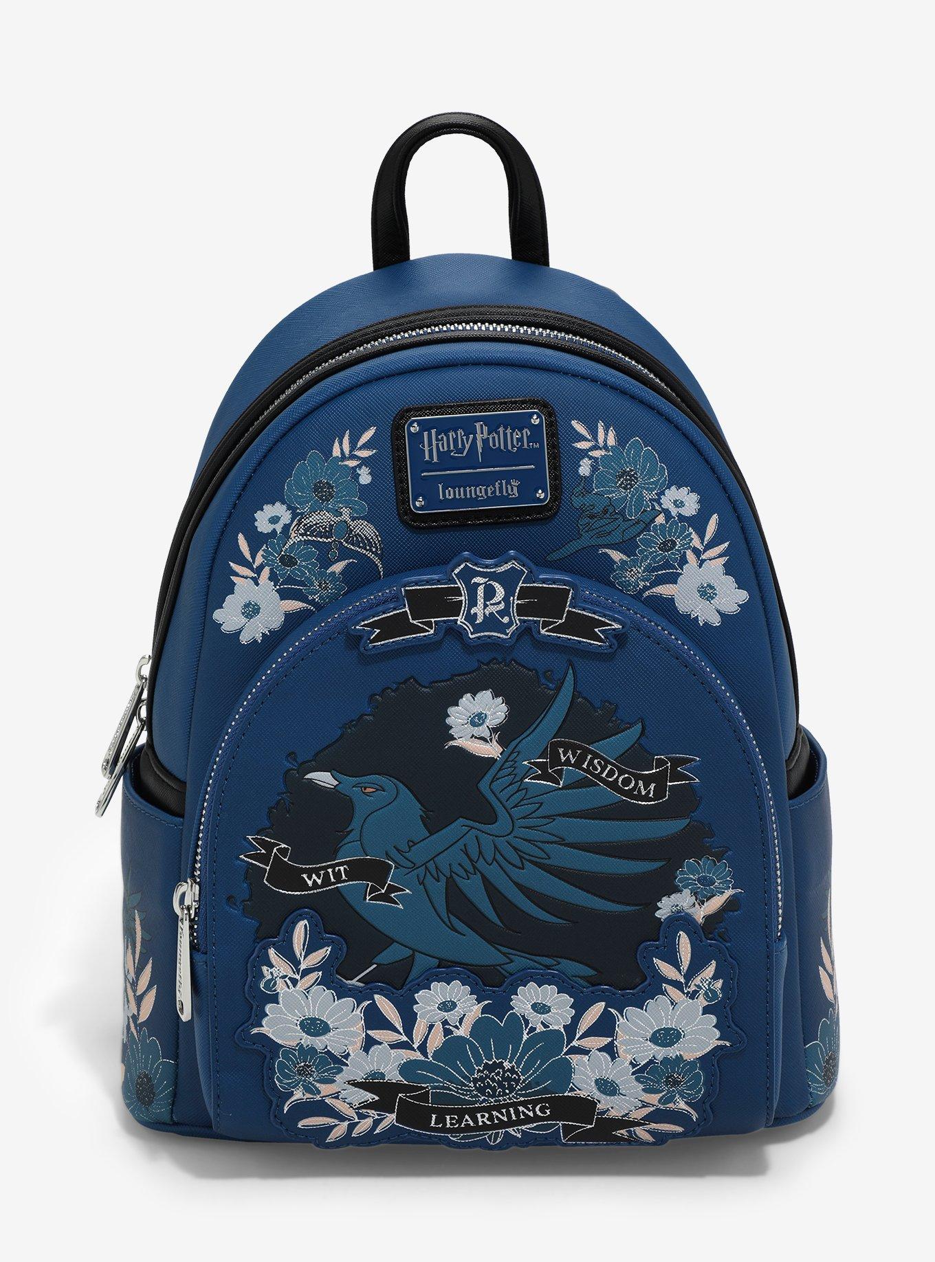 Loungefly Harry Potter Ravenclaw House Mini Backpack BoxLunch Exclusive BoxLunch