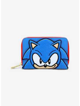 Loungefly Sonic The Hedgehog Figural Zipper Wallet, , hi-res