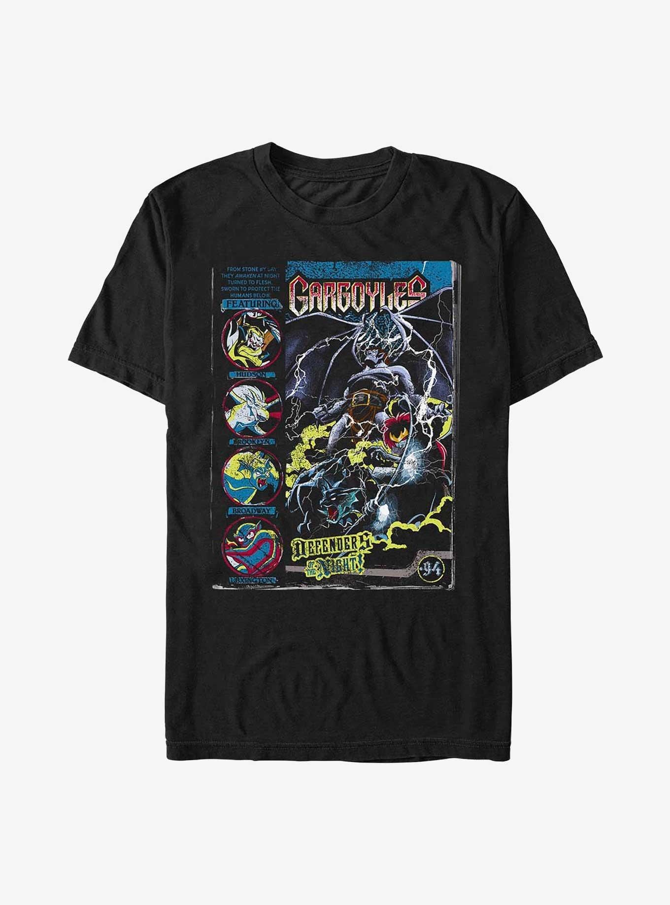 Disney Gargoyles Concrete Cover Heavyweight T-Shirt