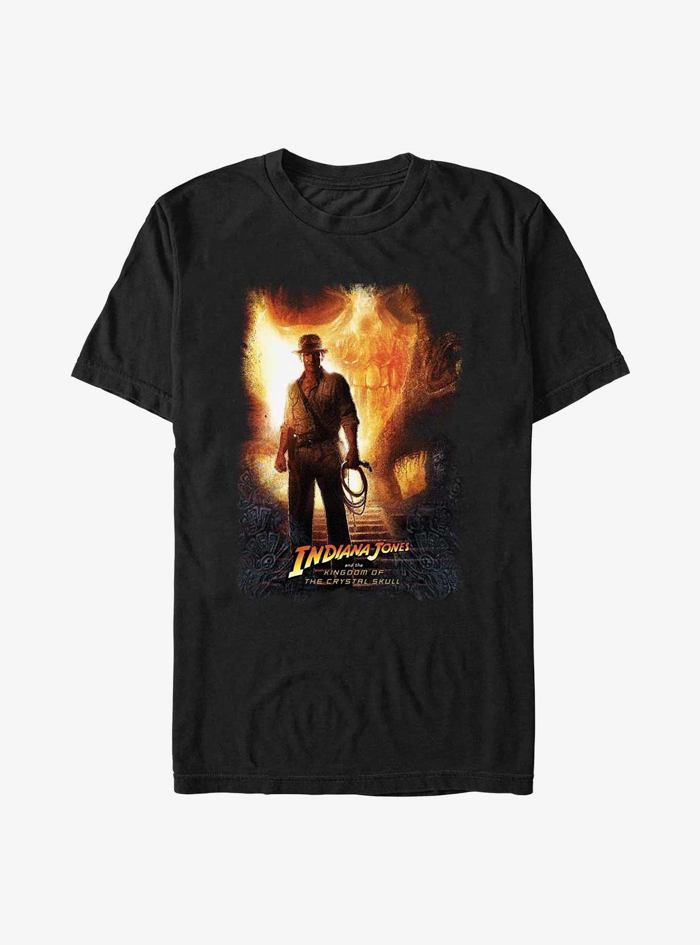 Indiana Jones Poster Burnt Edge Extra Soft T-Shirt