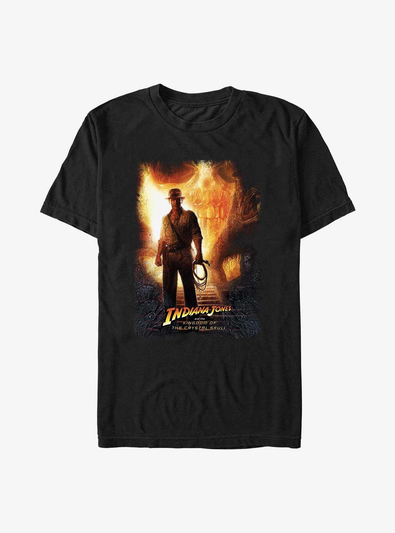 Indiana Jones Poster Burnt Edge Extra Soft T-Shirt, , hi-res