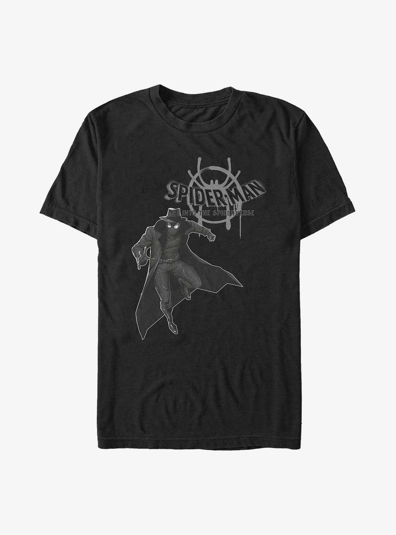 Marvel Spider-Man Spider Noir Extra Soft T-Shirt, BLACK, hi-res