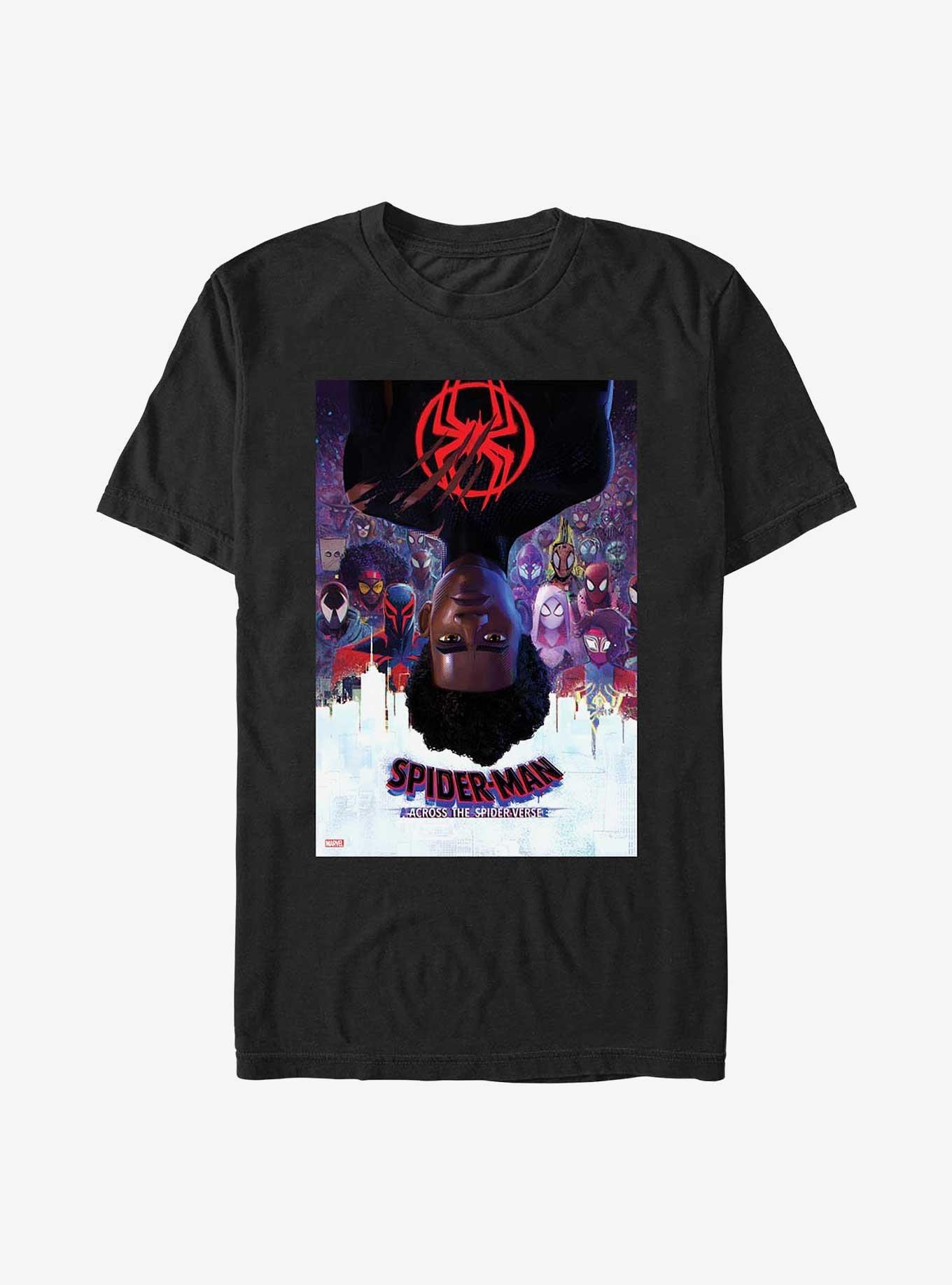 Marvel Spider-Man Across The Spiderverse Poster Extra Soft T-Shirt