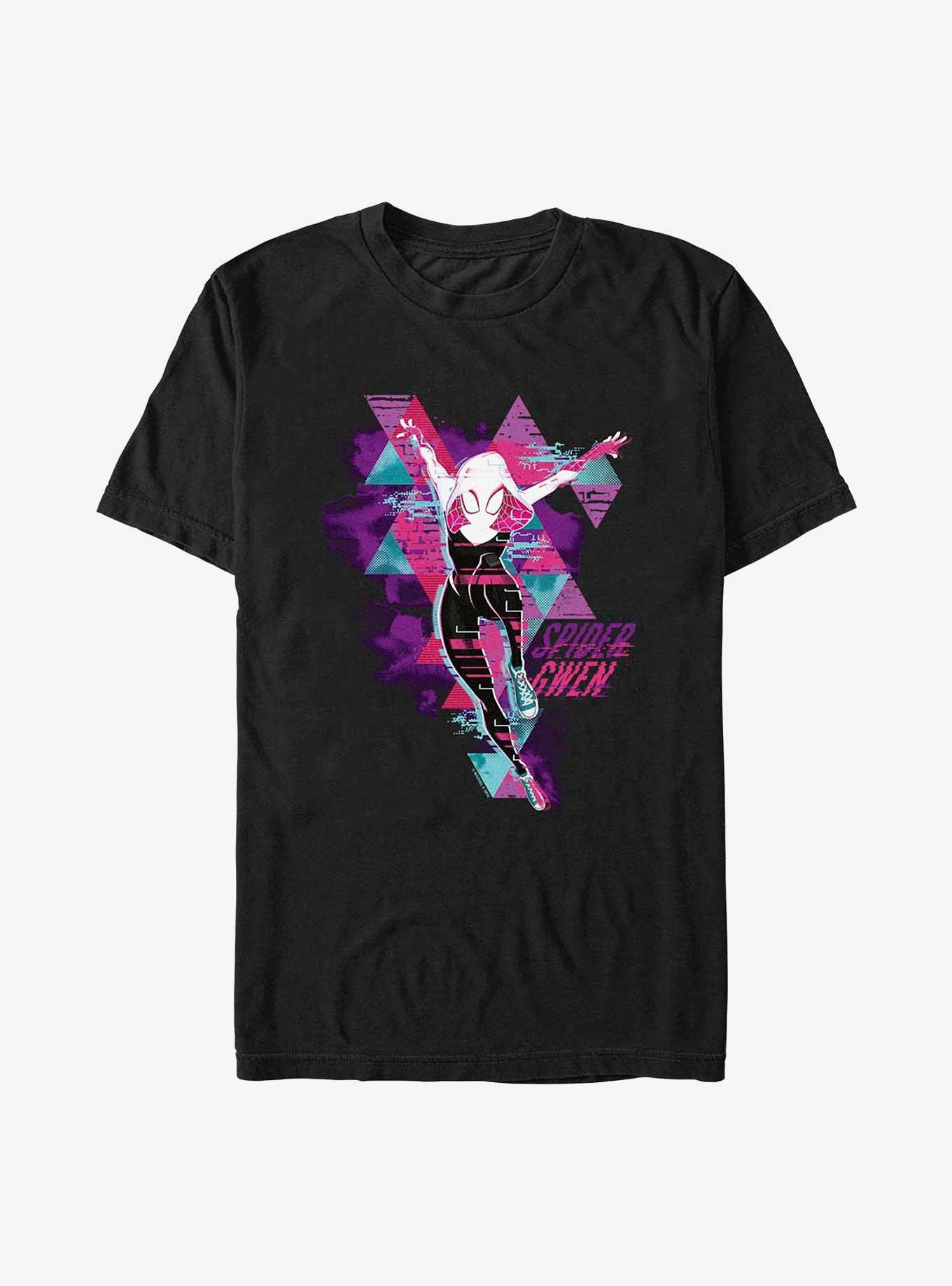 Marvel Spider-Man Spider Gwen Extra Soft T-Shirt, BLACK, hi-res
