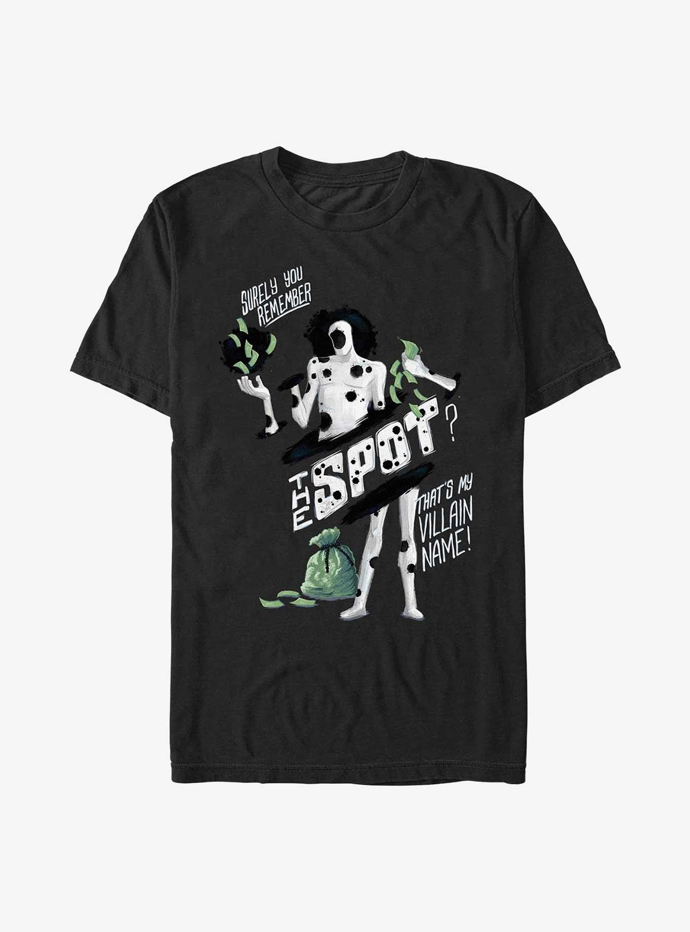 Marvel Spider-Man The Spot Villain Extra Soft T-Shirt, , hi-res
