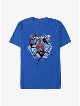 Marvel Spider-Man Spider Trio Across Spiderverse Extra Soft T-Shirt, , hi-res
