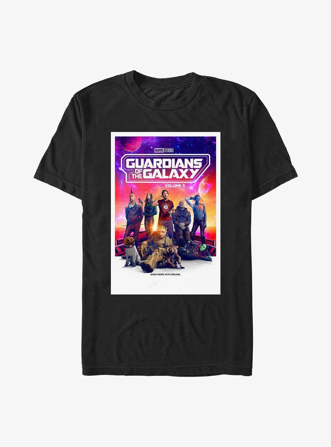 Marvel Guardians Of The Galaxy Universe Family Groupshot Extra Soft T-Shirt, , hi-res