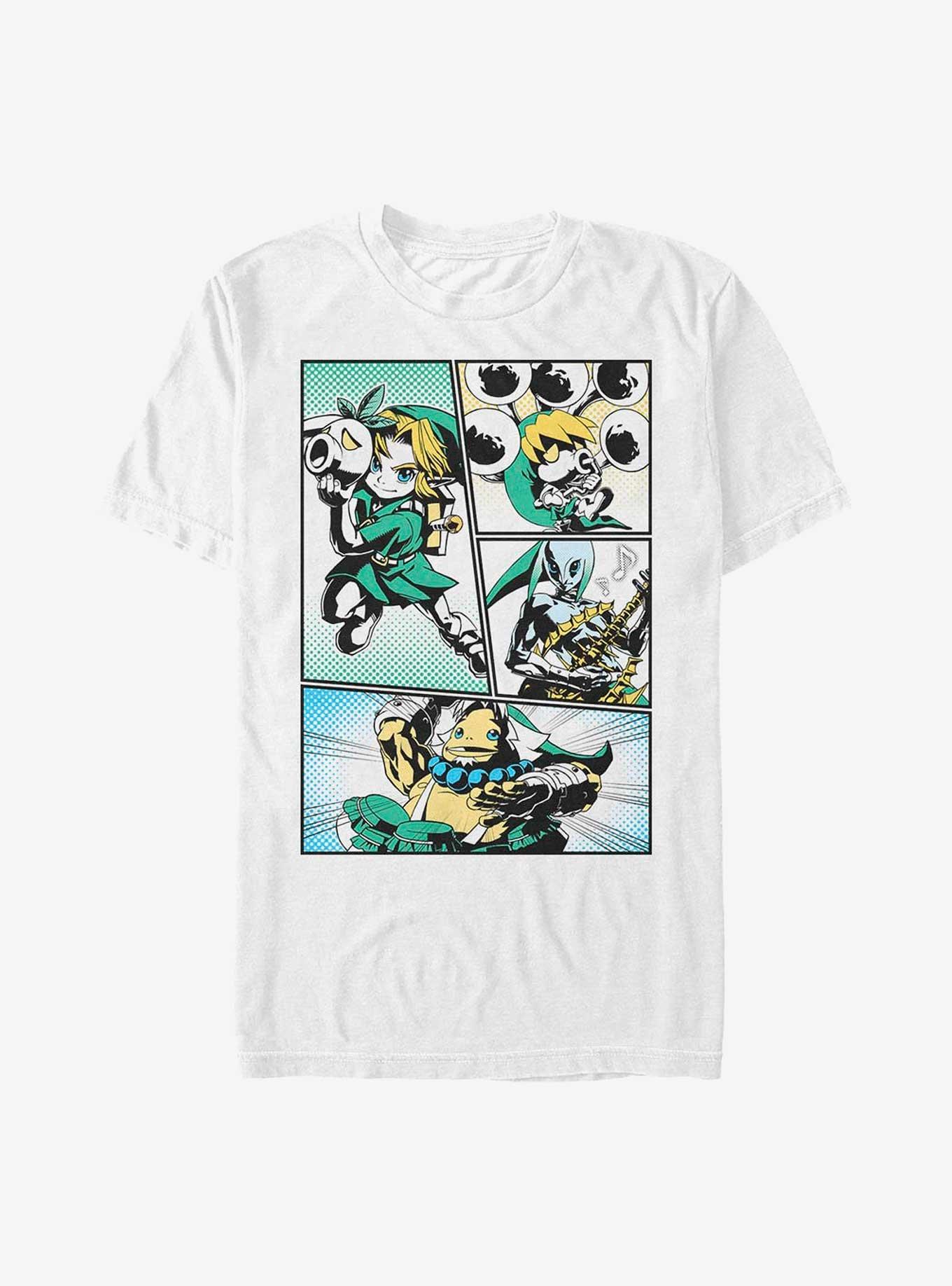 Nintendo Zelda Manga Extra Soft T-Shirt, , hi-res