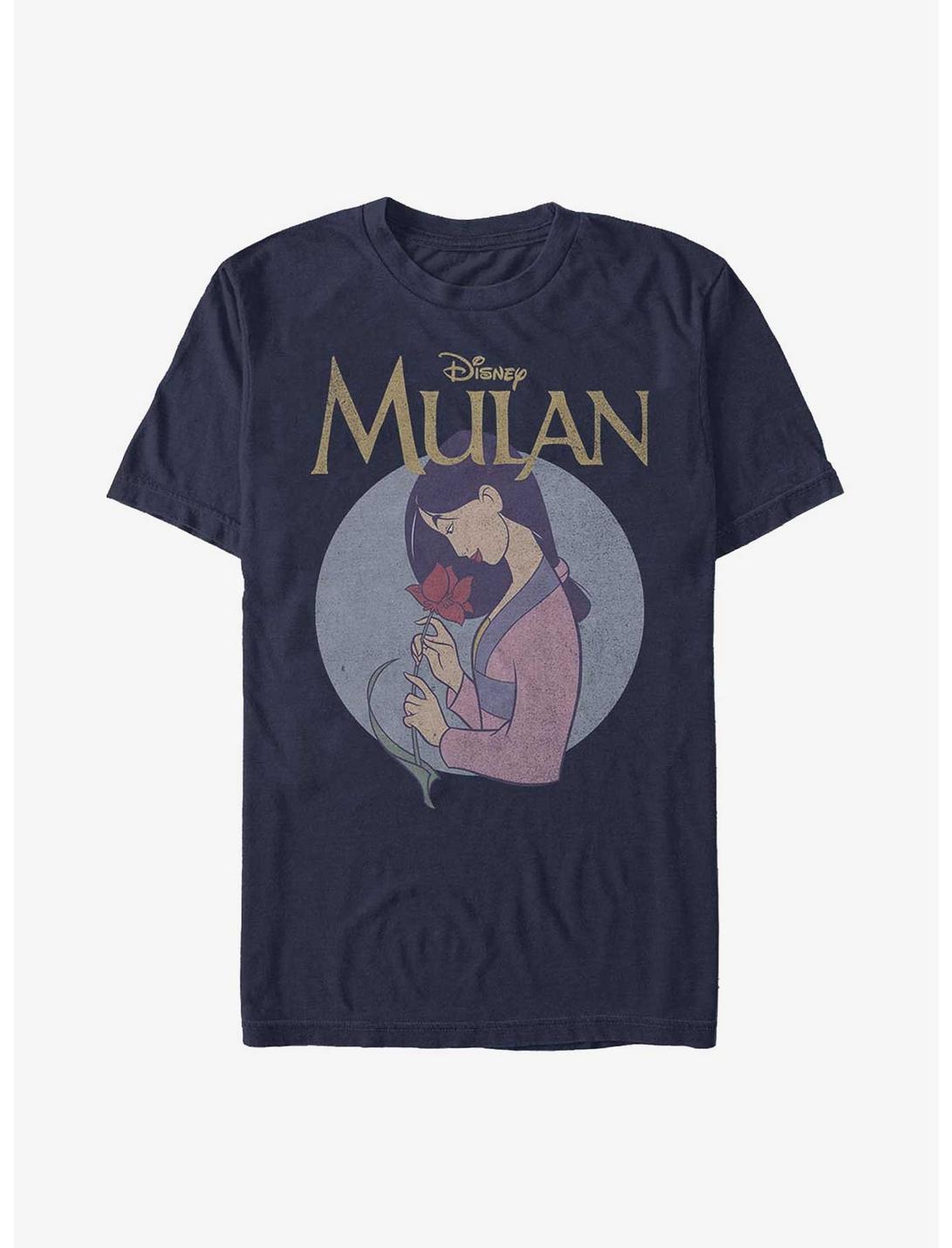 Disney Mulan Vintage Mulan Extra Soft T-Shirt, NAVY, hi-res