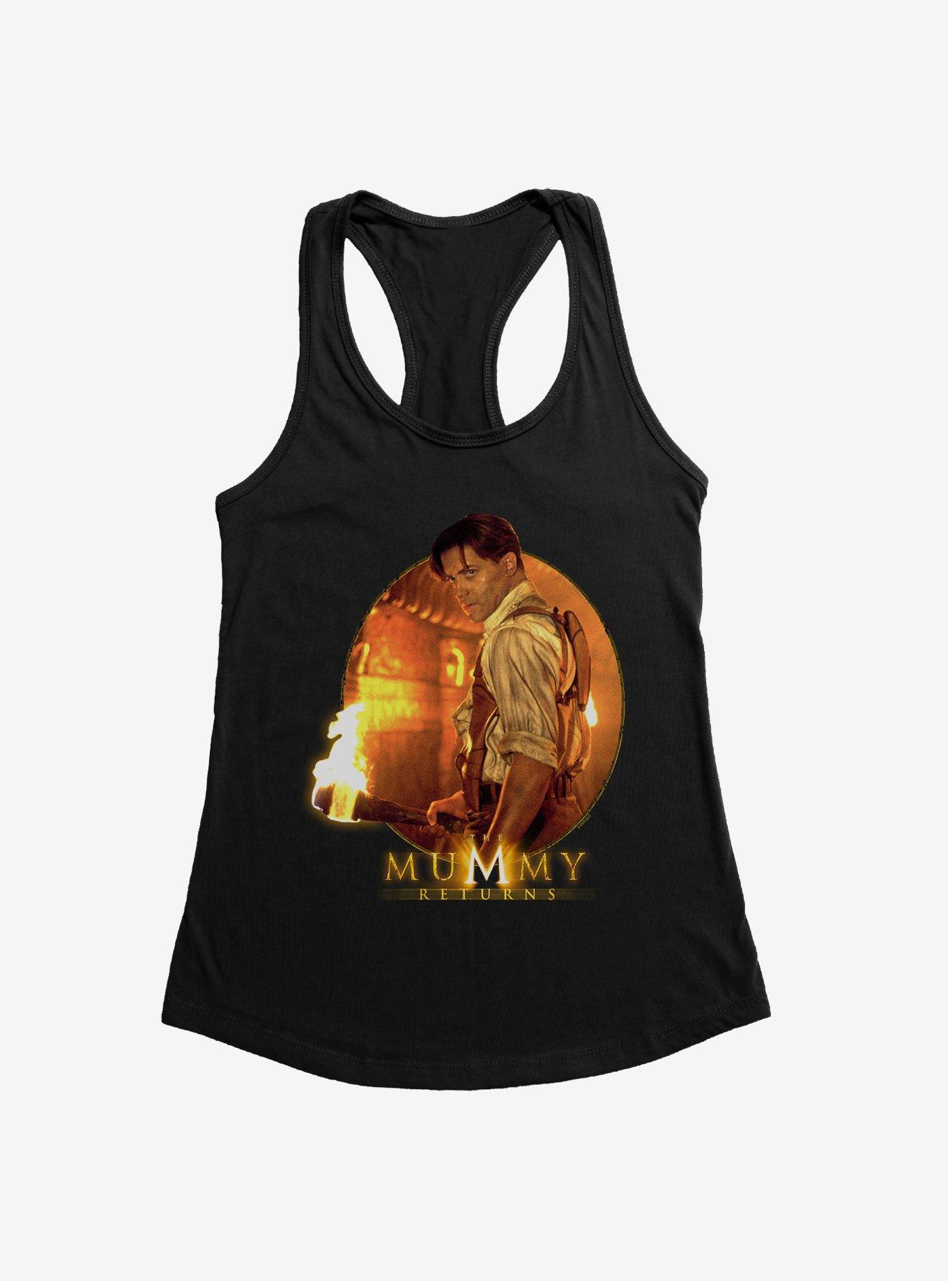 The Mummy Returns Rick O'Connell Torch Girls Tank, BLACK, hi-res