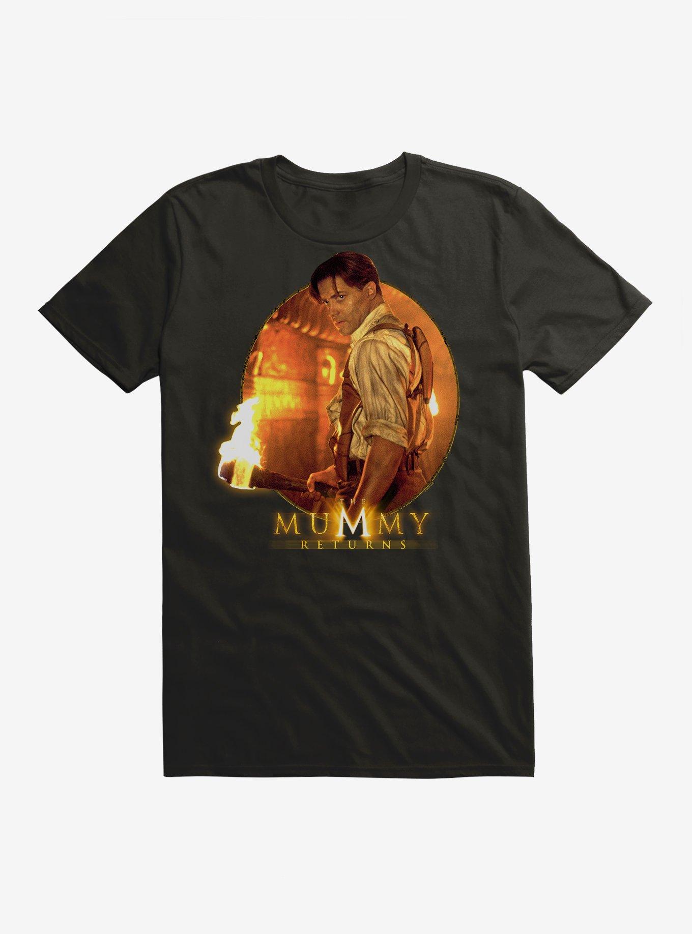The Mummy Returns Rick O'Connell Torch T-Shirt - BLACK | Hot Topic