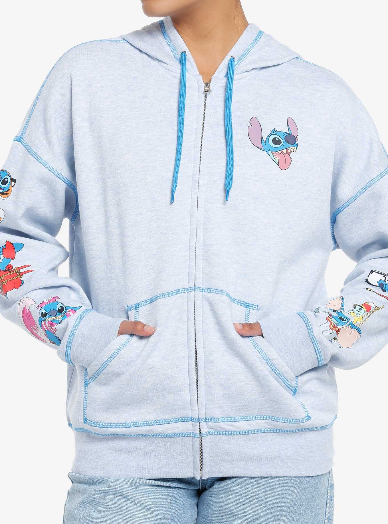 Girl’s licensed Stitch hoodie.