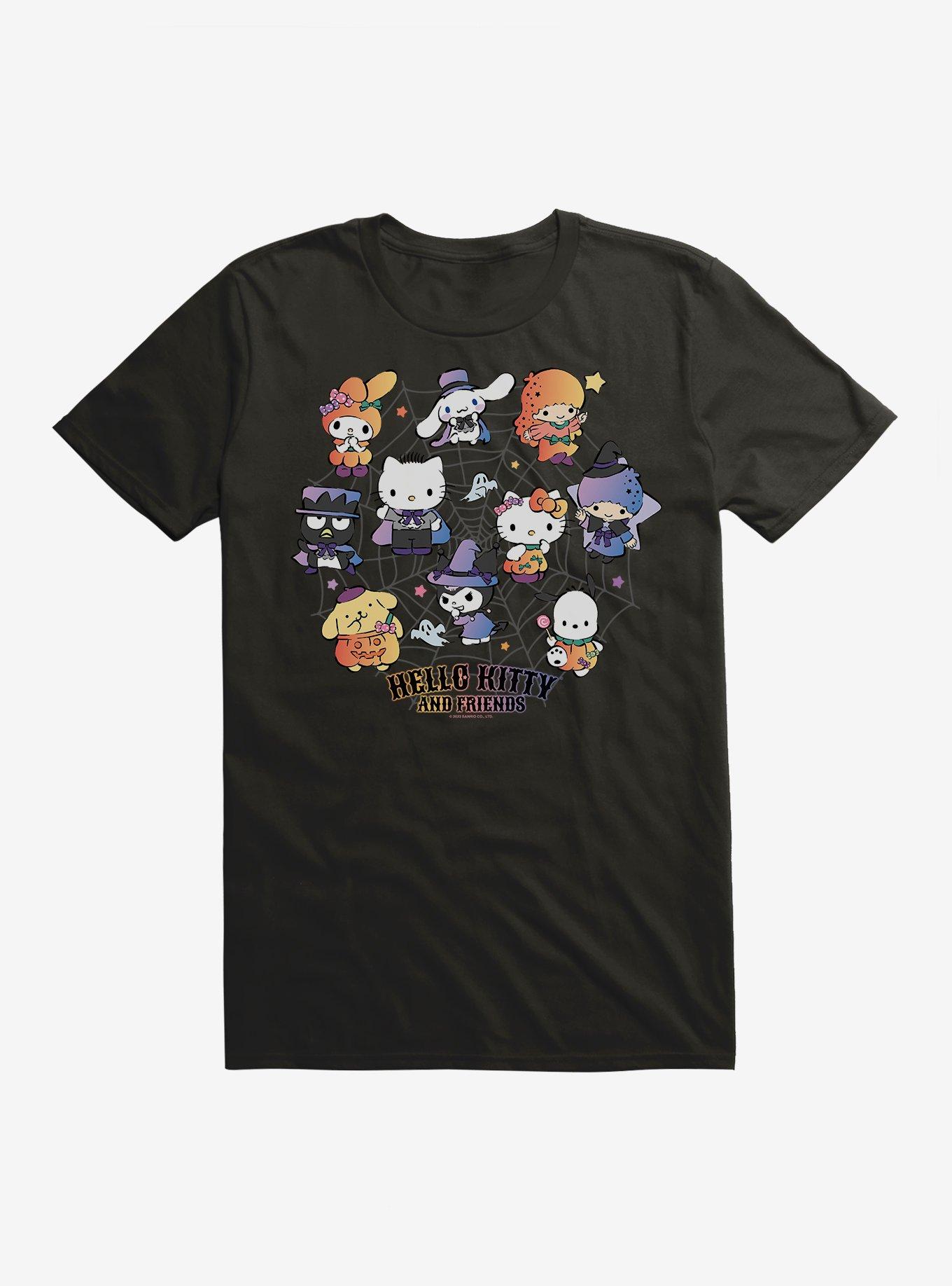 Hello Kitty & Friends Halloween Friends T-Shirt - BLACK | Hot Topic
