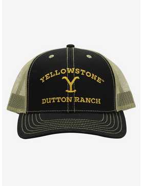 Yellowstone Dutton Ranch Logo Embroidered Trucker Hat, , hi-res