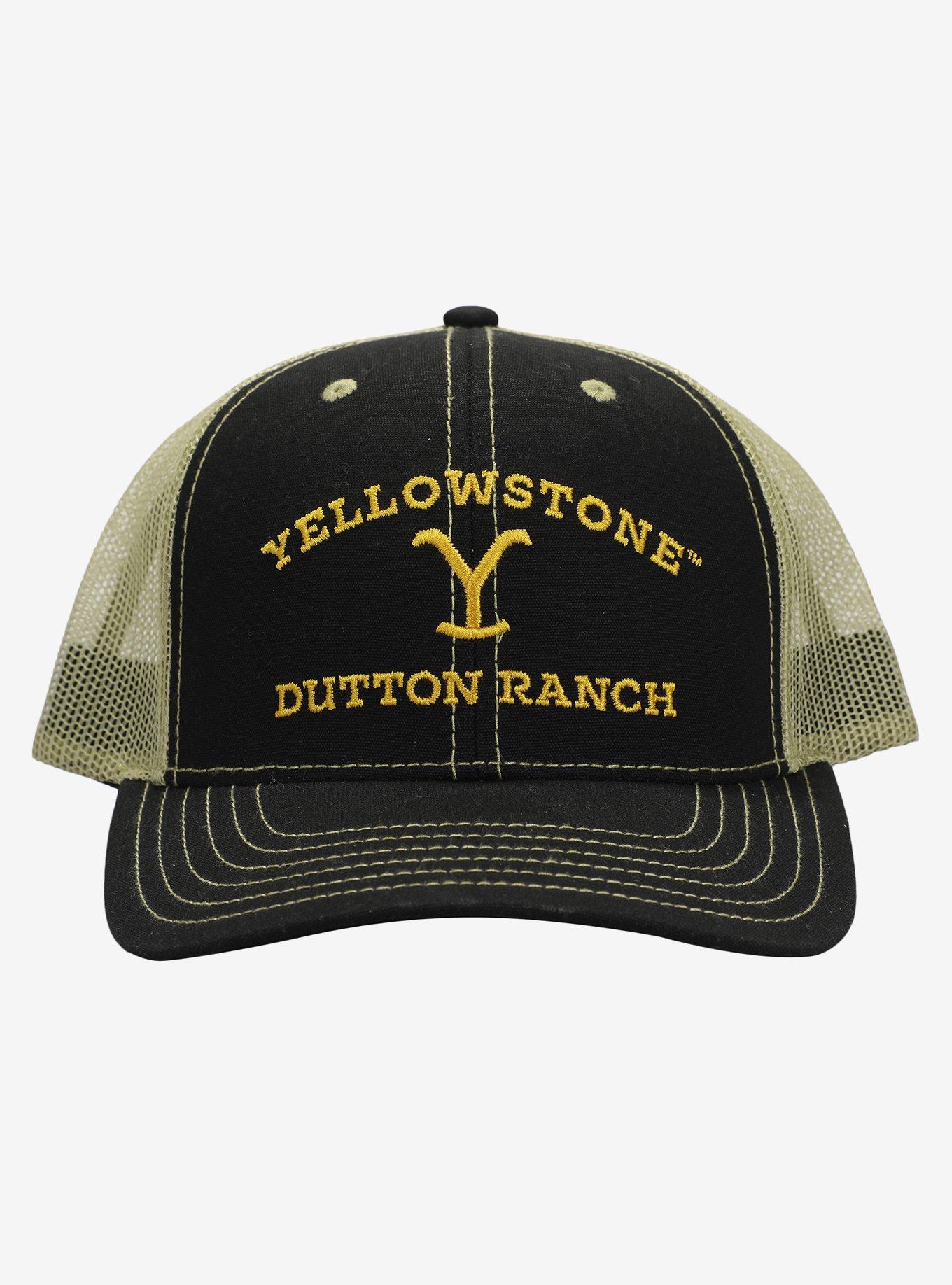 Yellowstone Dutton Ranch Logo Embroidered Trucker Hat, , hi-res