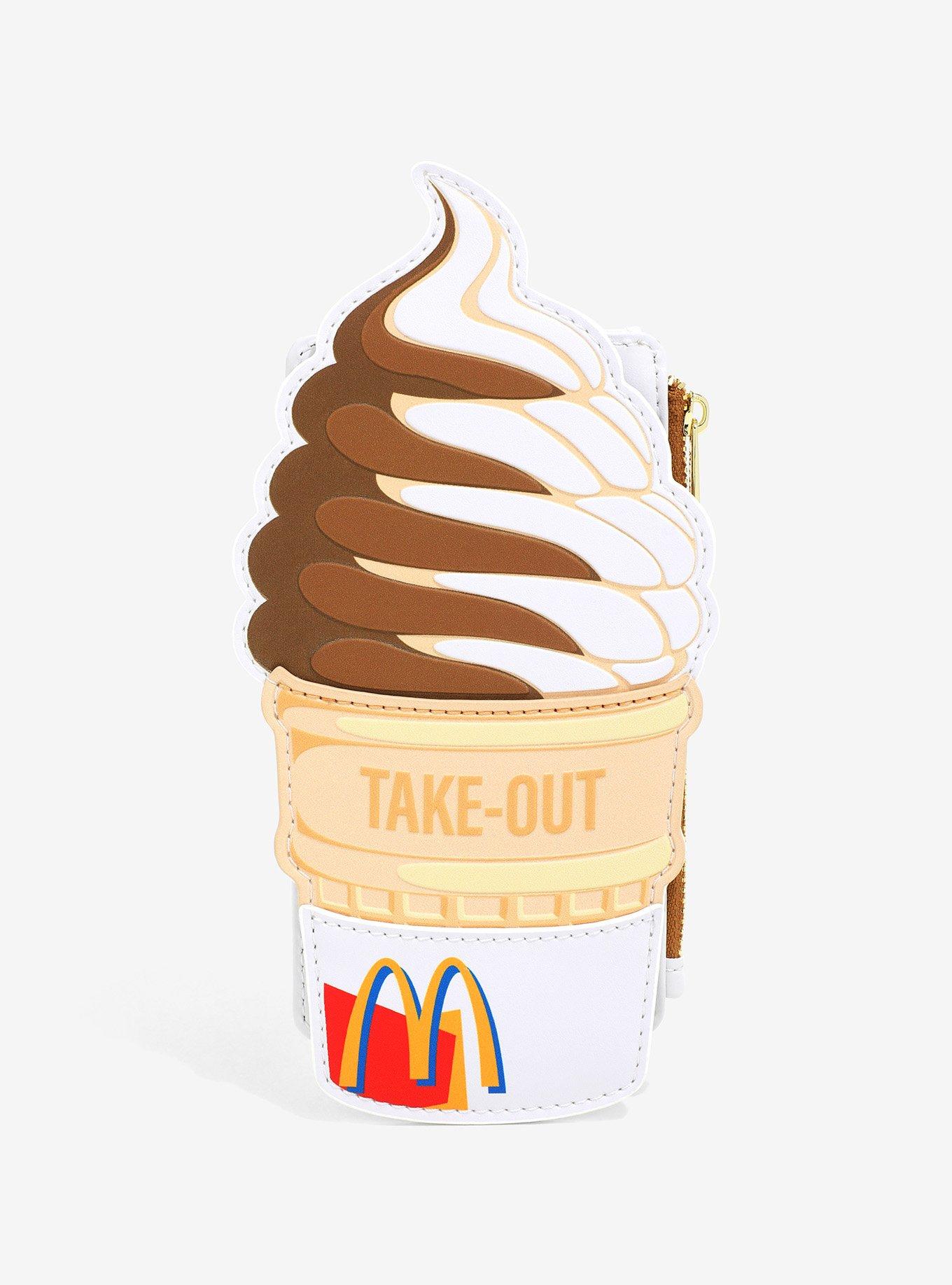 Loungefly McDonald's Soft Serve Cone Figural Cardholder, , hi-res