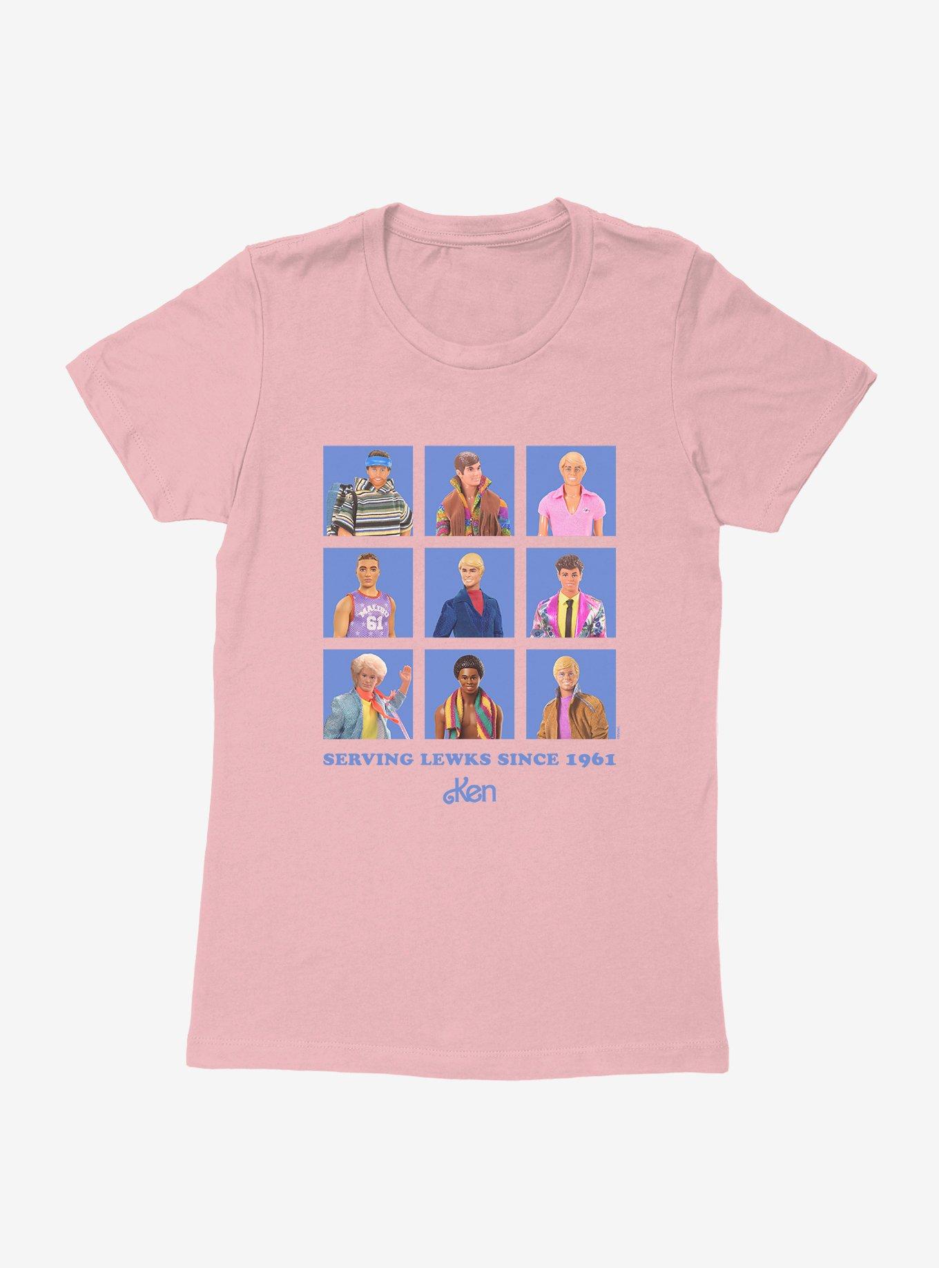Barbie Serving Lewks Ken Womens T-Shirt, LIGHT PINK, hi-res