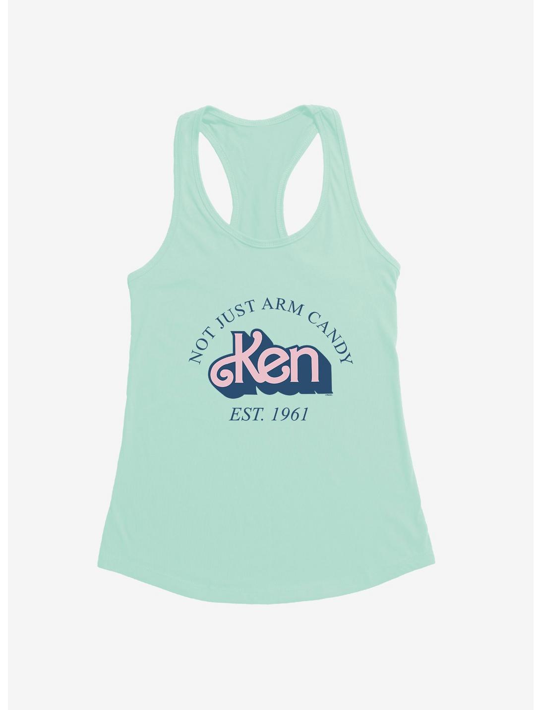 Barbie Not Just Arm Candy Womens Tank Top, MINT, hi-res