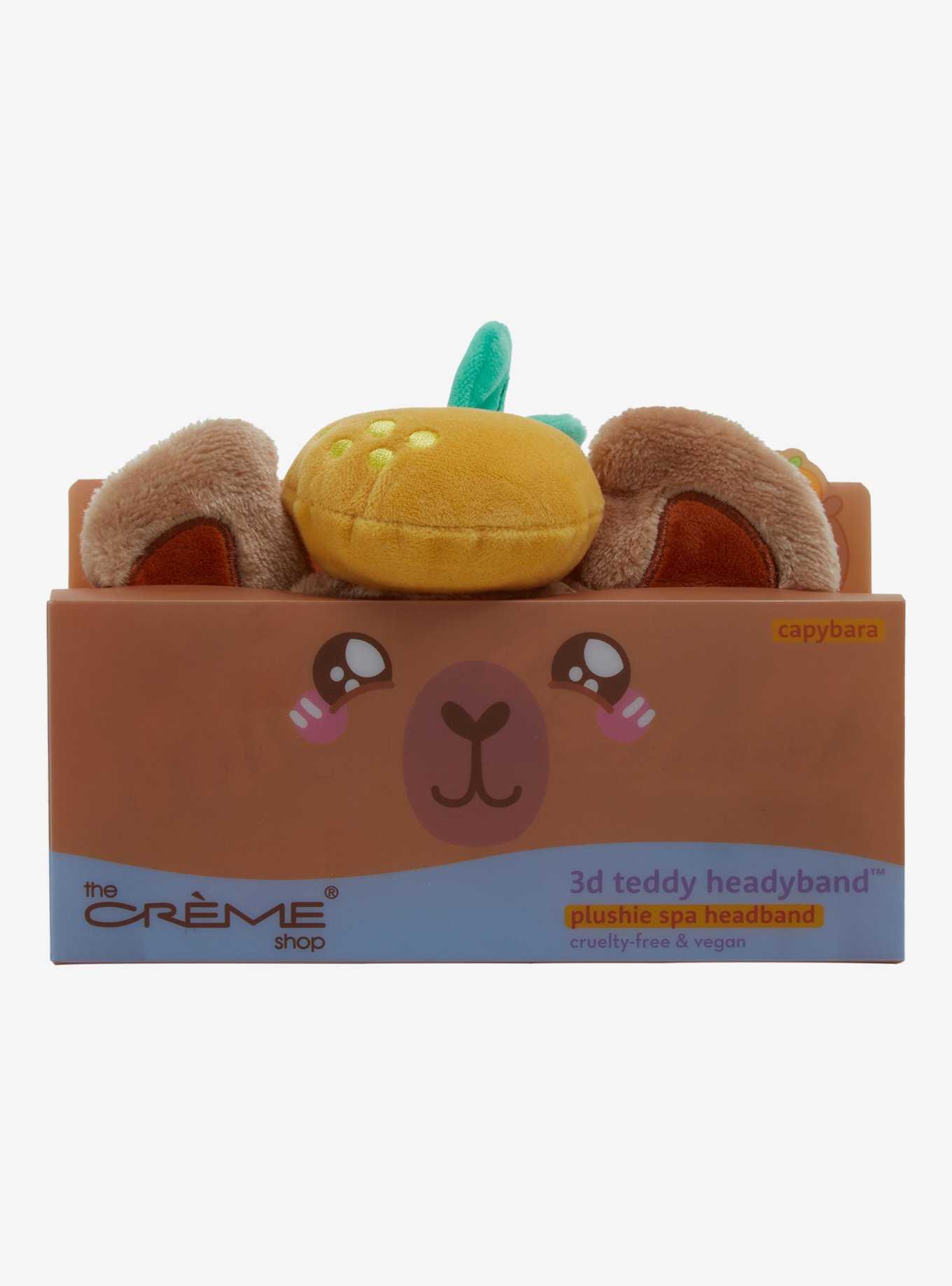 The Creme Shop Capybara Plush Spa Headband, , hi-res