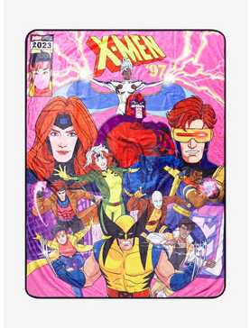 Marvel X-Men Characters Throw Blanket, , hi-res