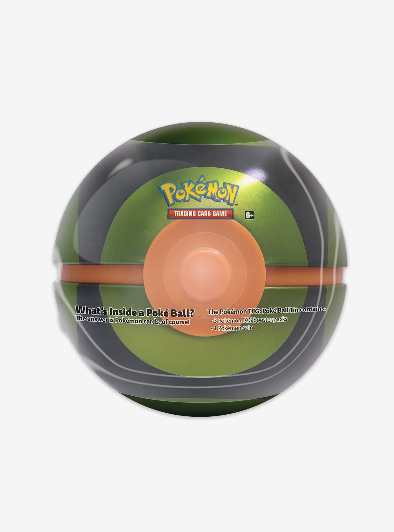 Pokemon Poke Ball Blind Tin Trading Card Booster Pack, , hi-res