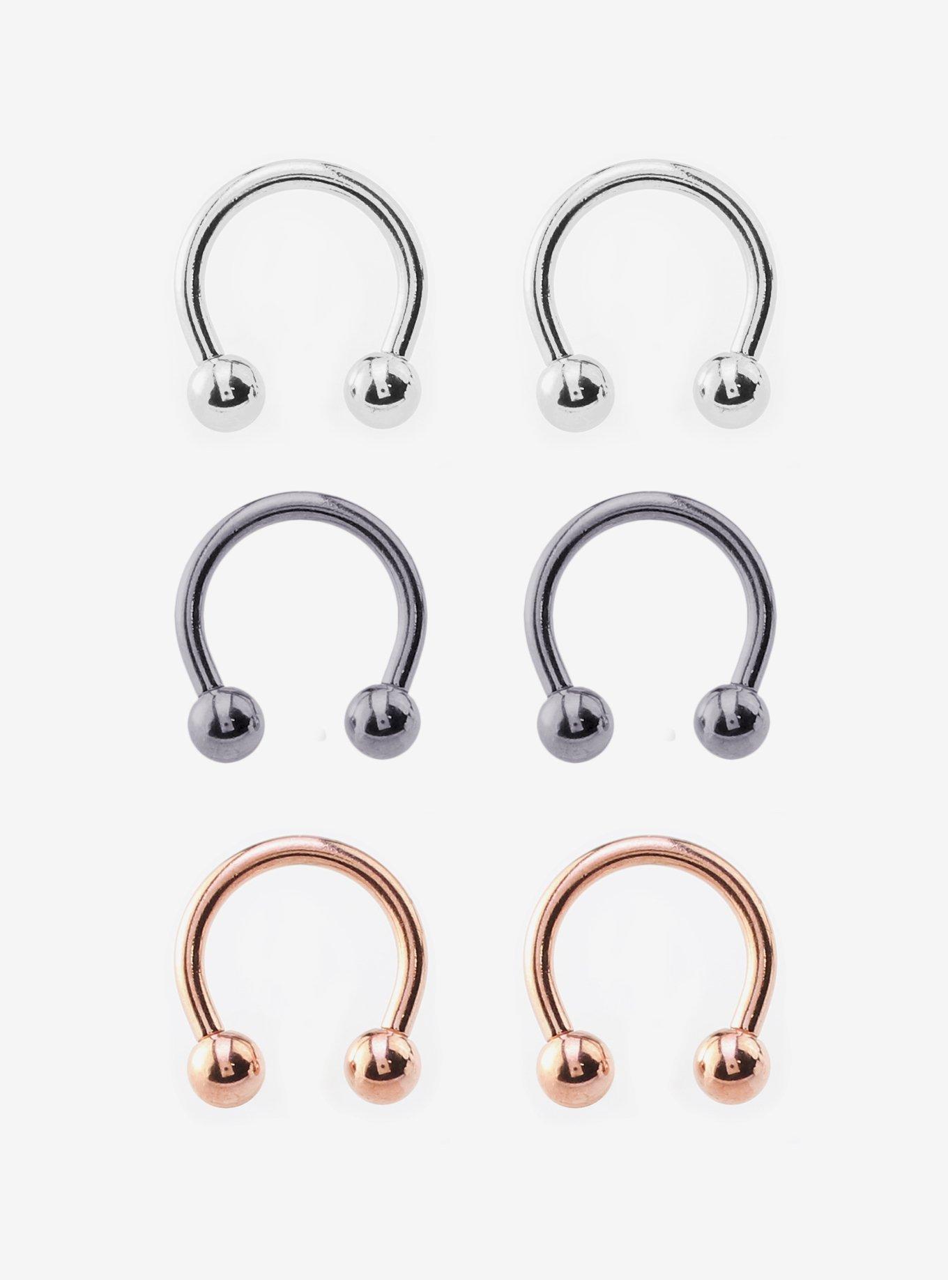 Steel Basic Metal Circular Barbell 6 Pack, , hi-res