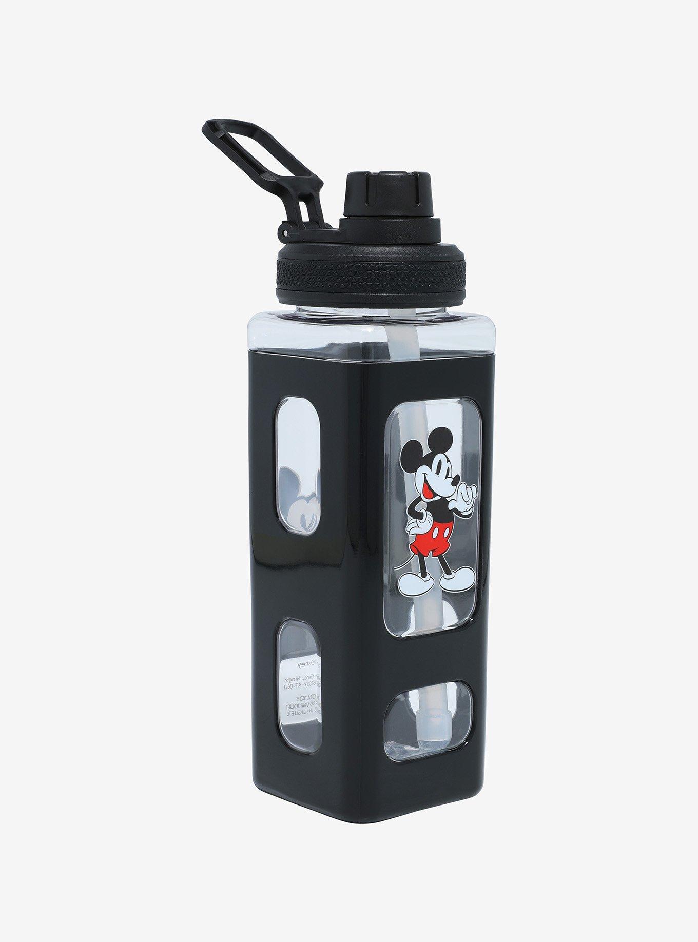 Disney Mickey Mouse Rubber Holder Water Bottle, , hi-res