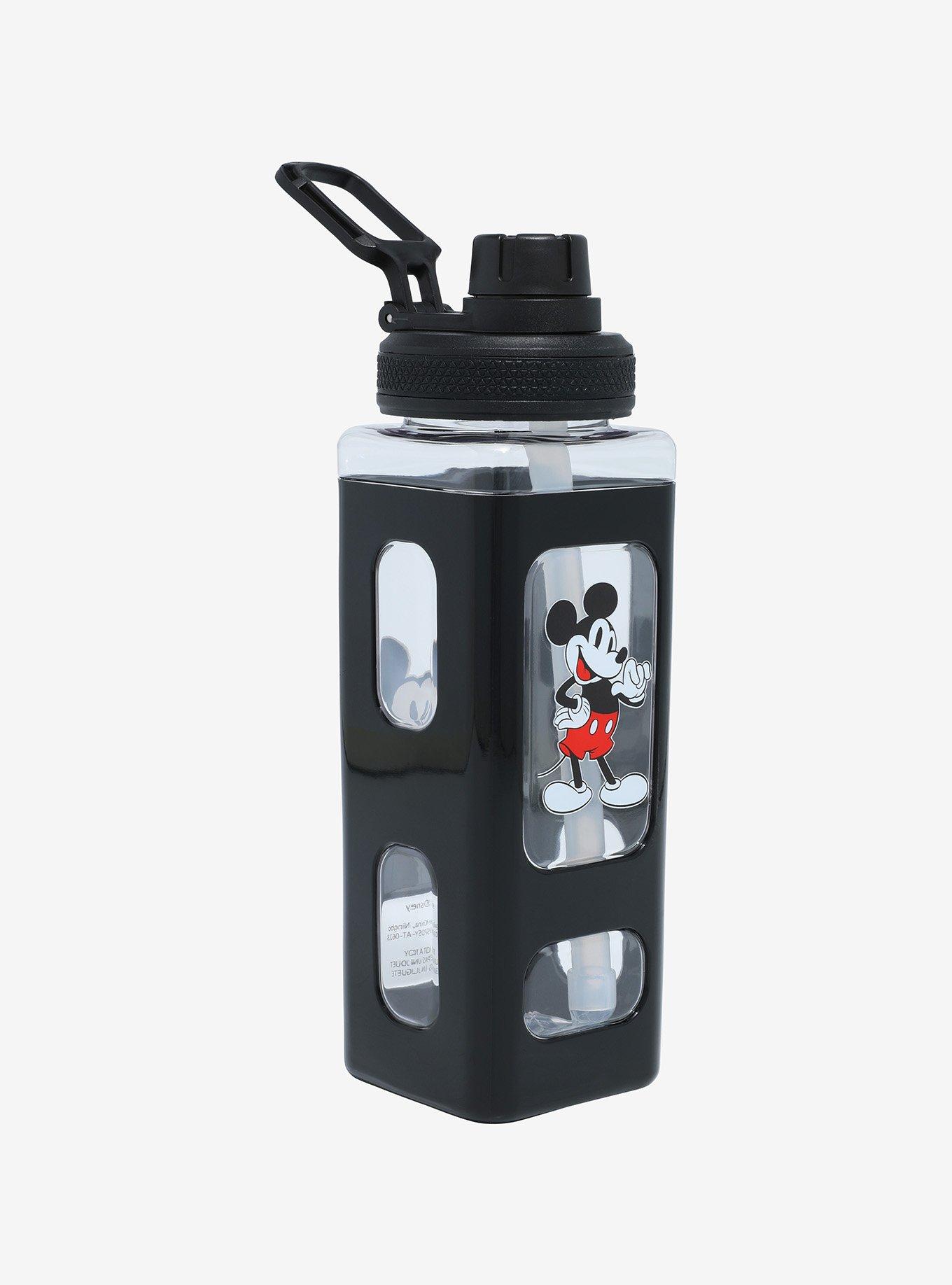 Disney Mickey Mouse Rubber Holder Water Bottle