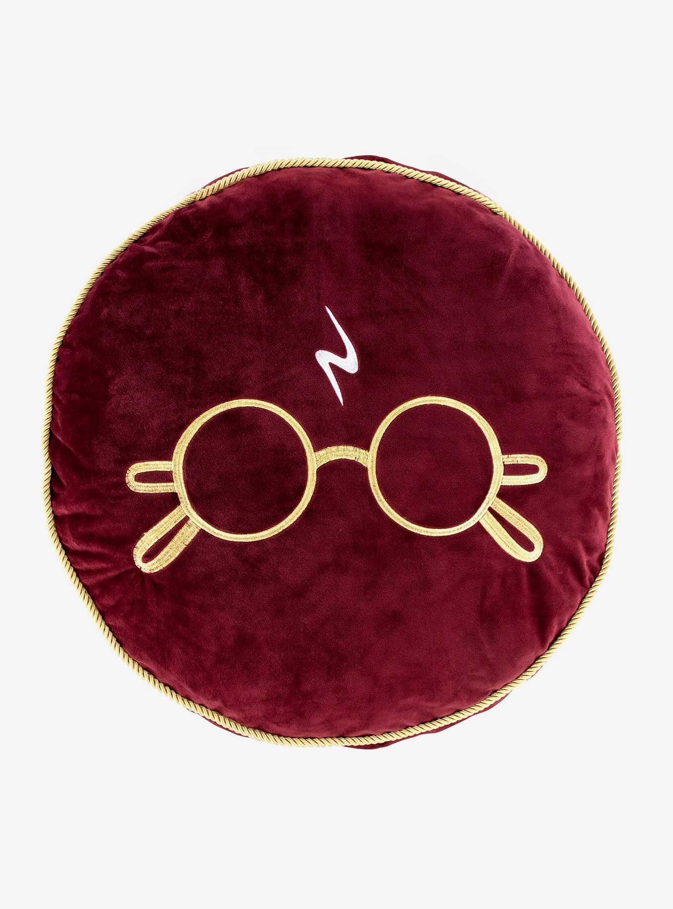Harry Potter Glasses & Scar Round Pillow, , hi-res