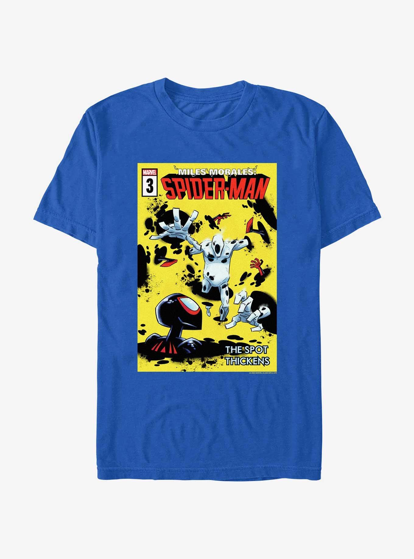 Spider-Man The Spot Thickens T-Shirt, ROYAL, hi-res