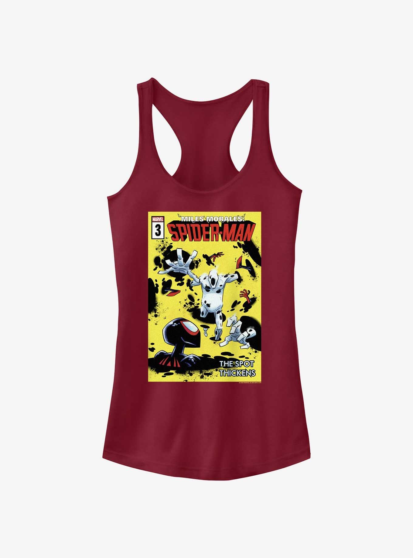 Spider-Man The Spot Thickens Girls Tank, SCARLET, hi-res
