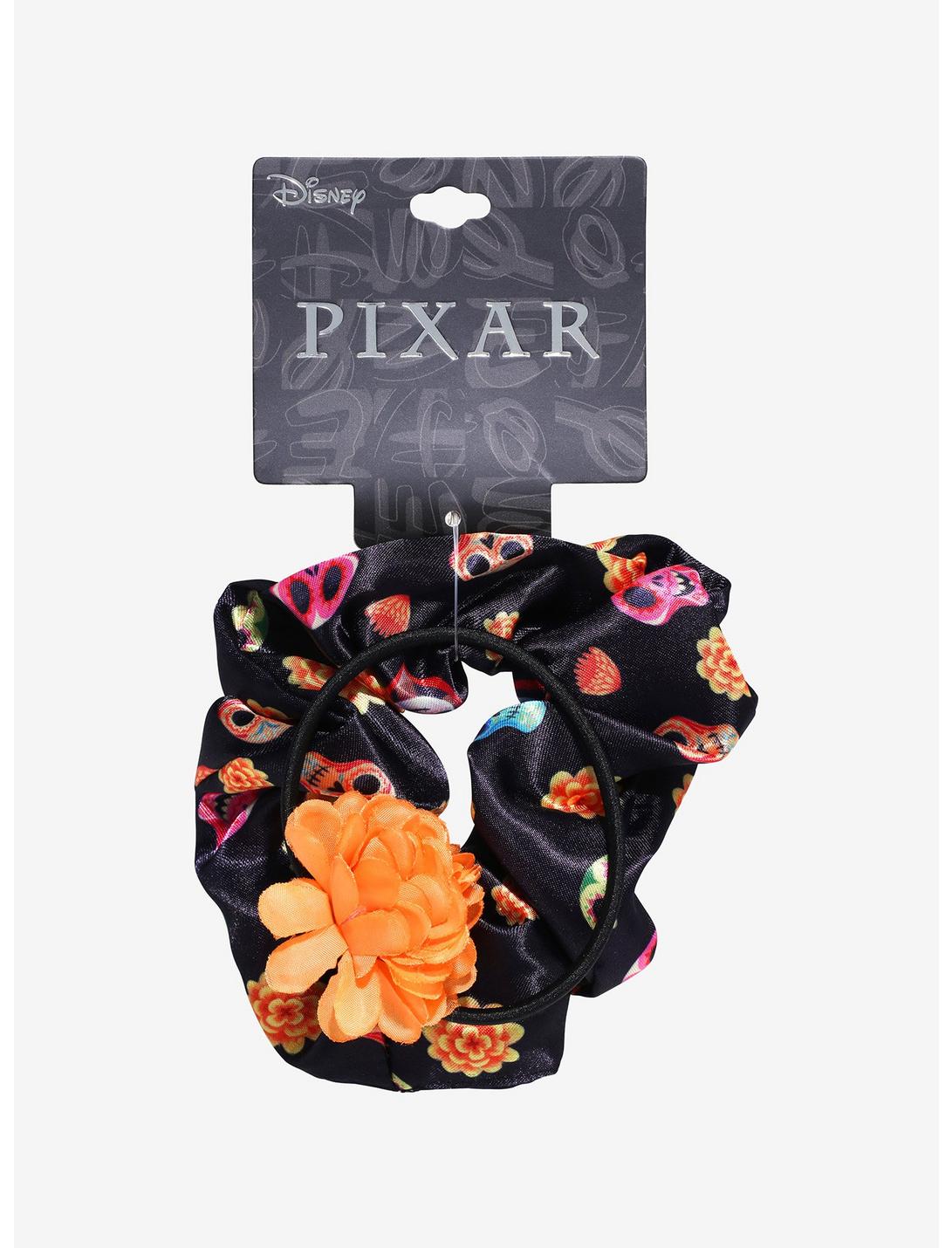 Disney Pixar Coco Sugar Skull Floral Scrunchie Set, , hi-res