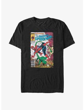 Marvel Spider-Man vs Scorpion Comic Cover Big & Tall T-Shirt, , hi-res