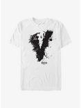 Marvel Venom Paint Splattered Logo Big & Tall T-Shirt, WHITE, hi-res