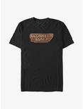 Marvel Guardians of the Galaxy Alien Language Logo Big & Tall T-Shirt, BLACK, hi-res
