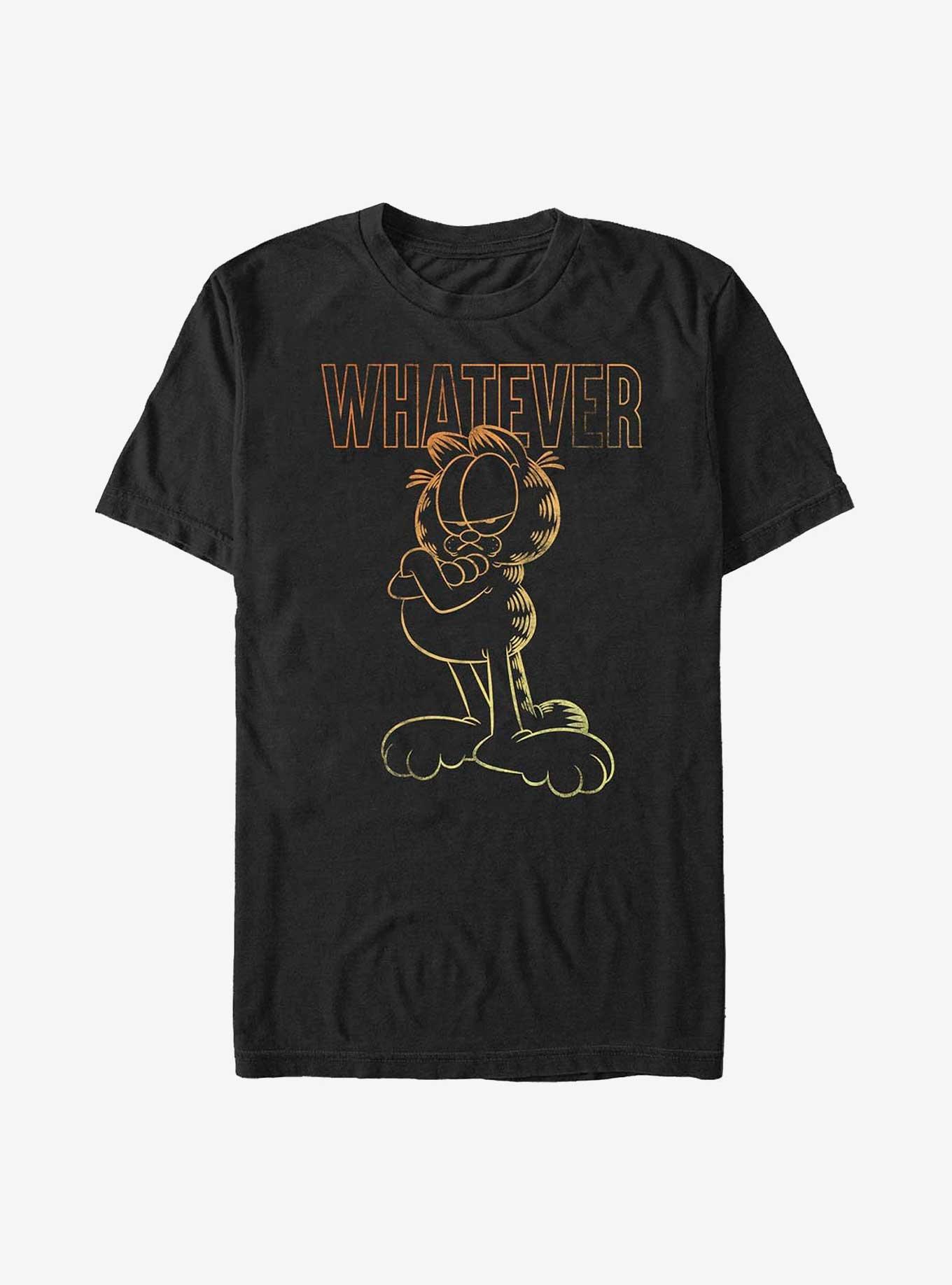 Garfield Whatever Cat Big & Tall T-Shirt, BLACK, hi-res