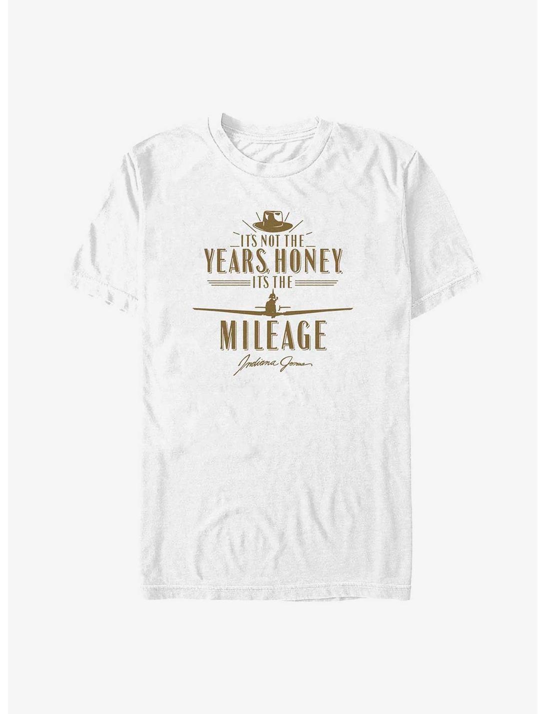 Disney Indiana Jones It's The Mileage Big & Tall T-Shirt, WHITE, hi-res