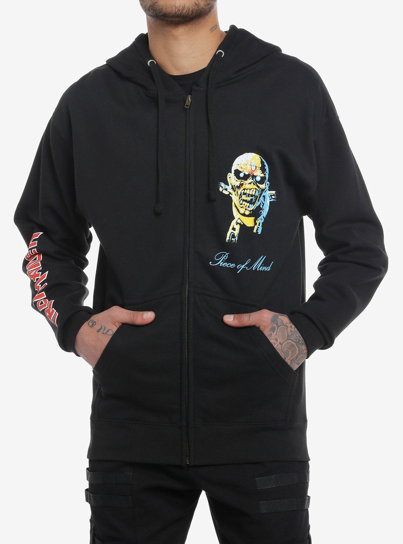 Iron Maiden Piece Of Mind Hoodie, BLACK, hi-res