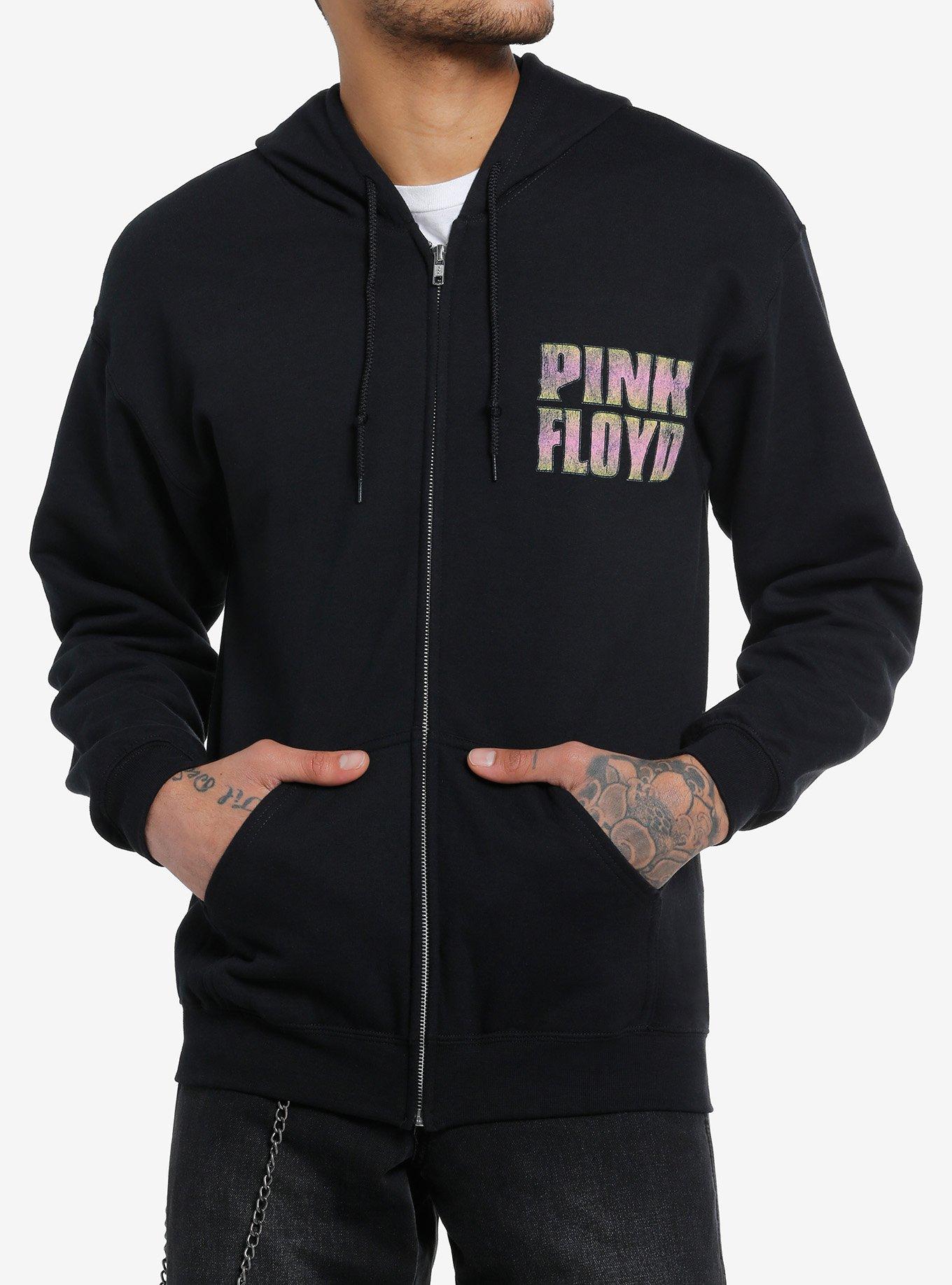 Pink floyd store zip up hoodie