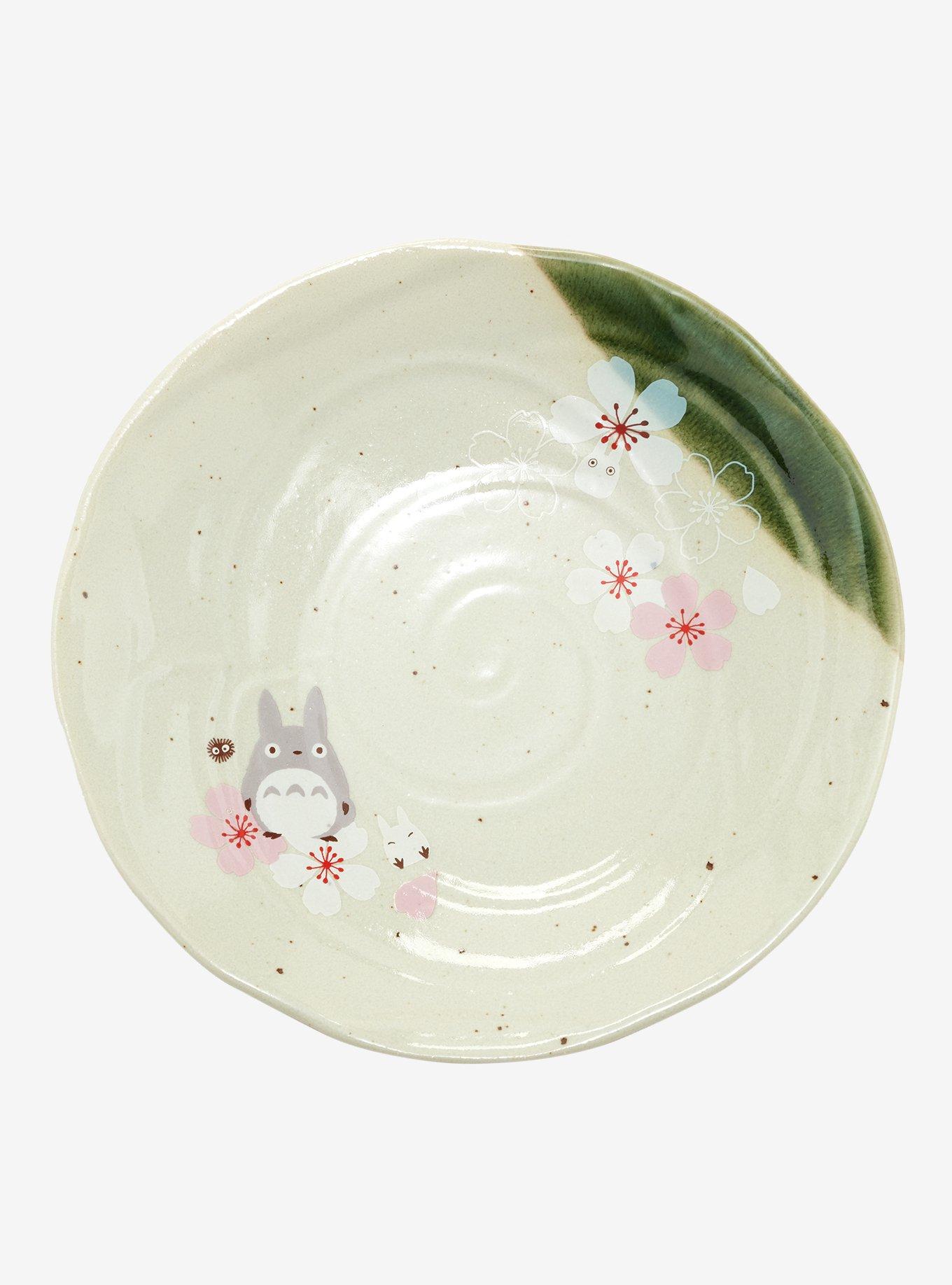 Studio Ghibli My Neighbor Totoro Cherry Blossoms Ceramic Plate, , hi-res