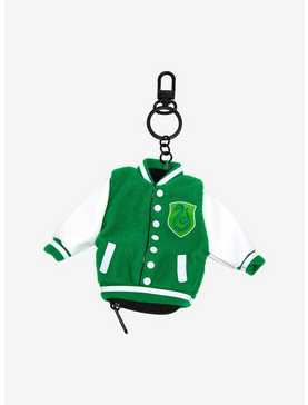 Harry Potter Slytherin Varsity Jacket Coin Purse Keychain - BoxLunch Exclusive, , hi-res