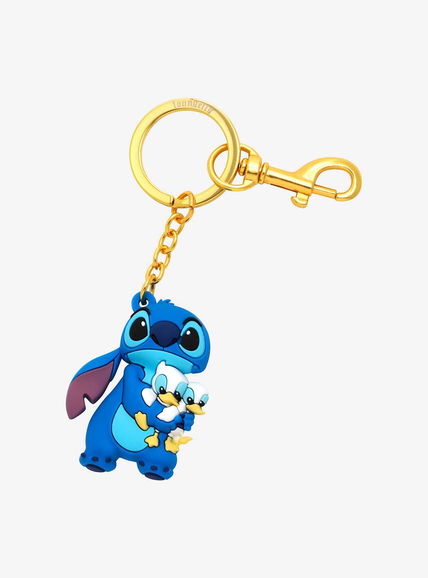 Disney Lilo & Stitch Reading Duckies Key Chain - BoxLunch