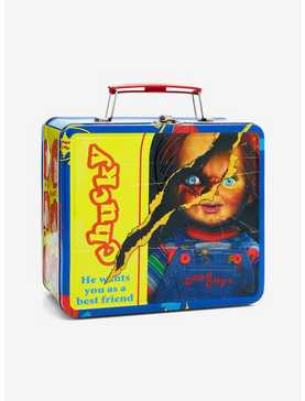 Chucky Evil Best Friend Metal Lunch Box With Insulated Beverage Container, , hi-res