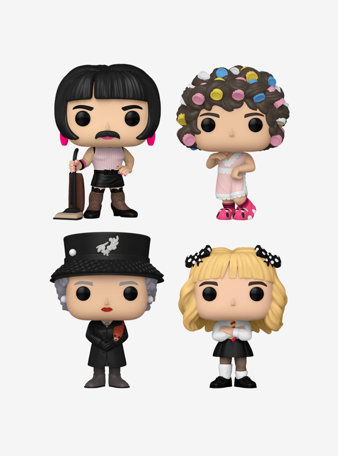 Funko Pop! Rocks Queen Freddie Mercury, Brian May, John Deacon, and Roger Taylor I Want to Break Free Vinyl Figure Set