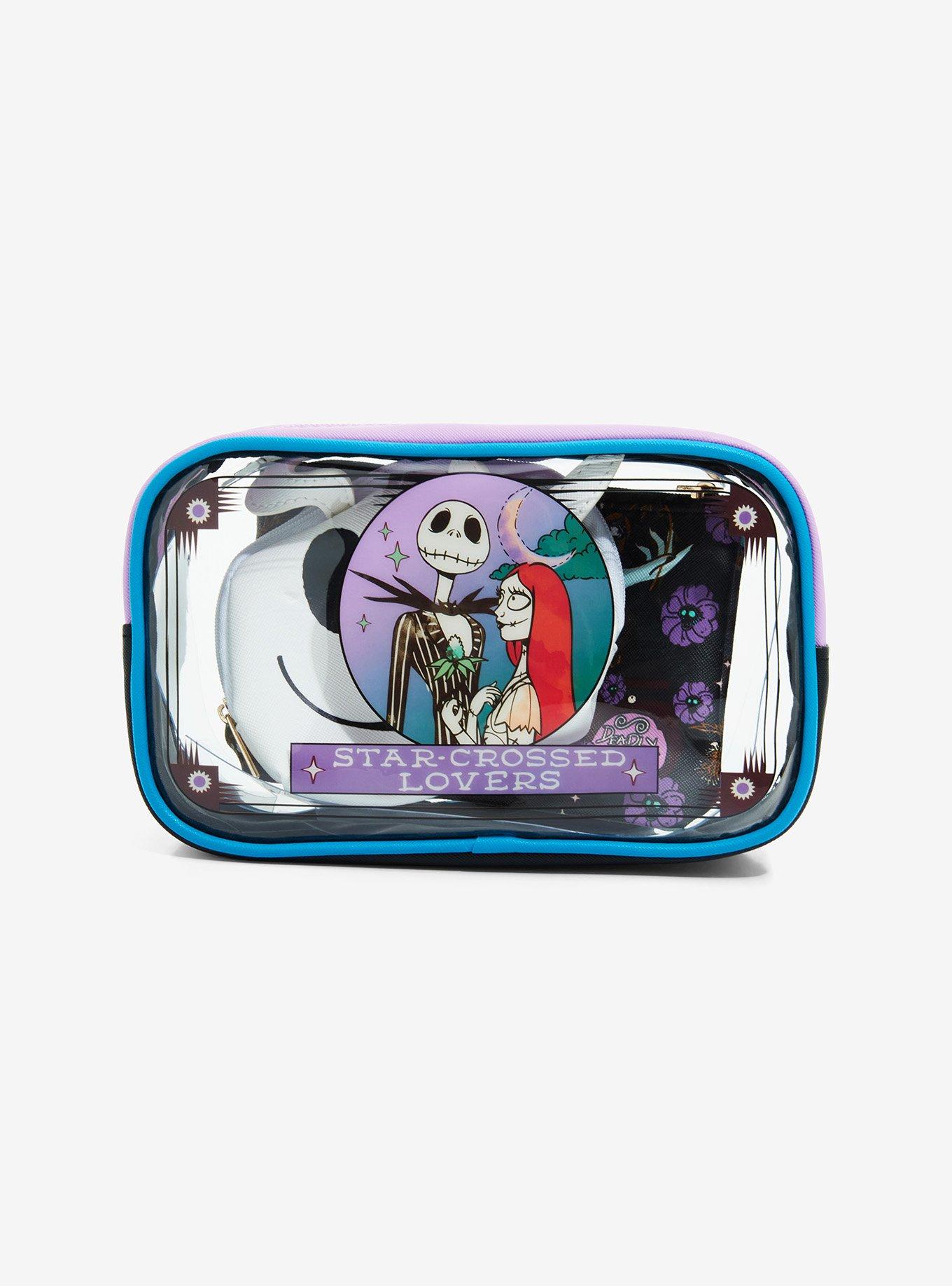 Disney The Nightmare Before Christmas Jack and Sally Cosmetic Bag Set, , hi-res