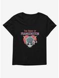 Monsters Anime The Bride Of Frankenstein Womens T-Shirt Plus Size, BLACK, hi-res