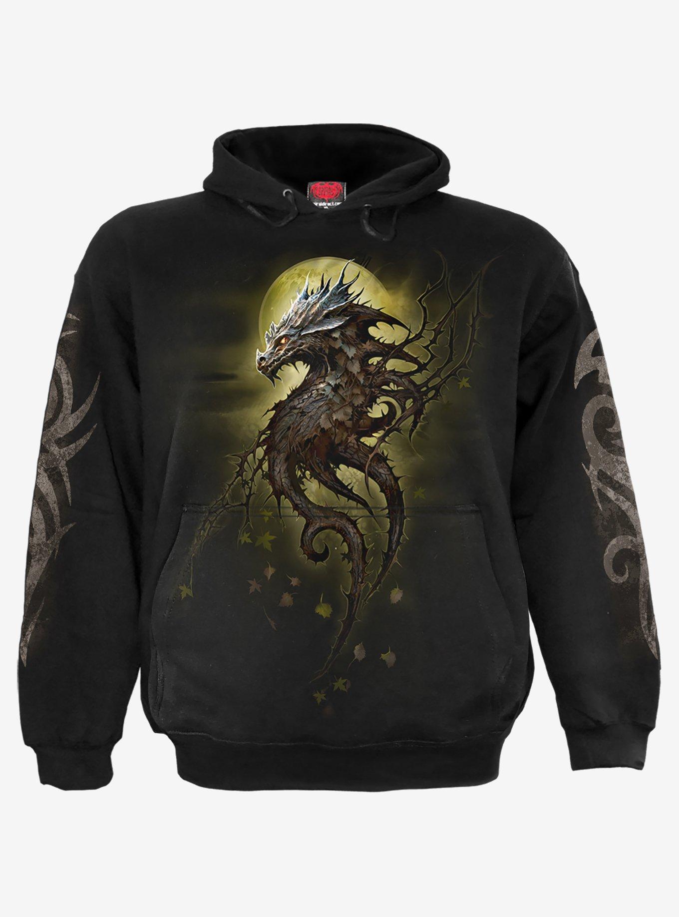 Spiral Oak Dragon Hoodie, , hi-res