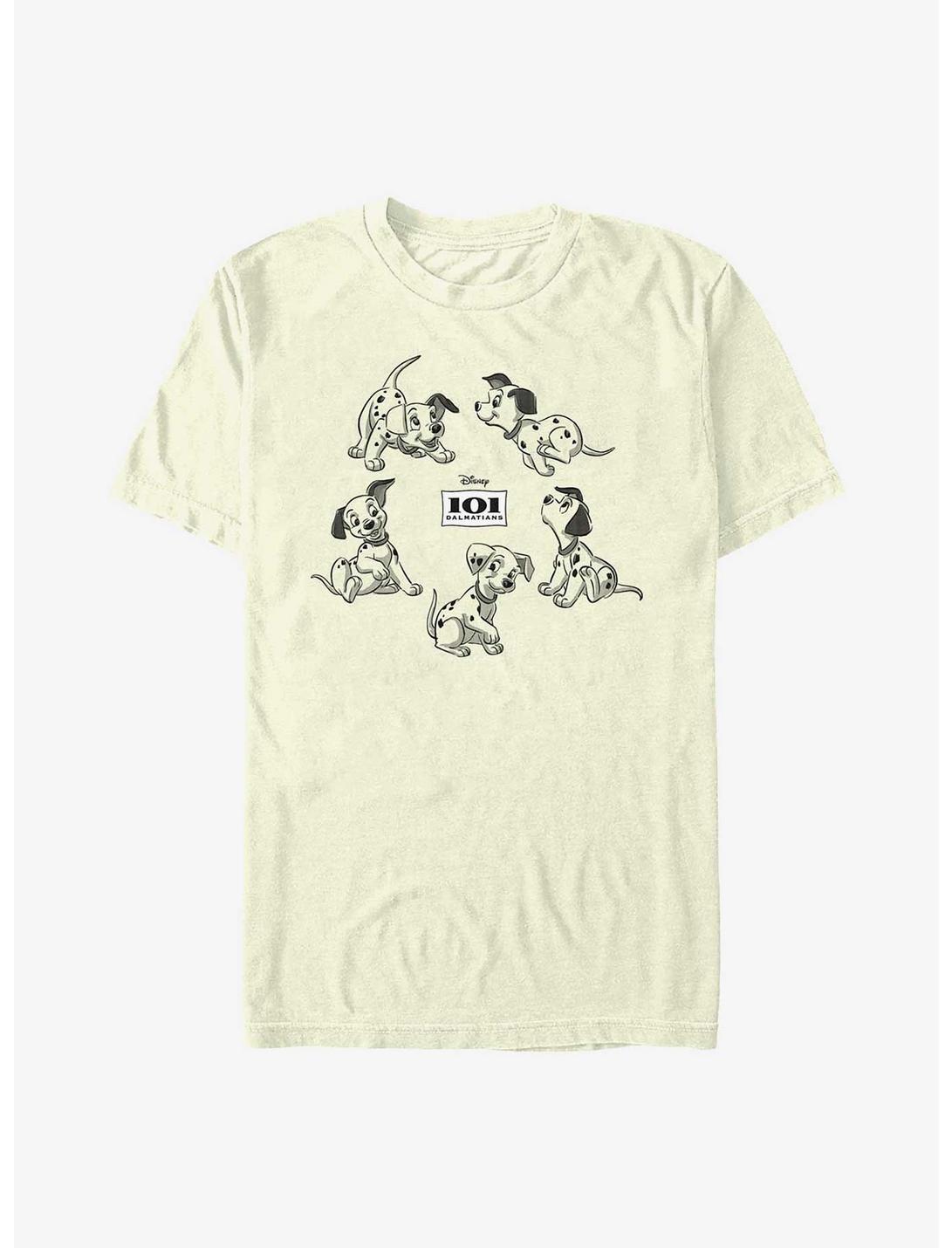 Disney 101 Dalmatians Puppy Circle T-Shirt, NATURAL, hi-res